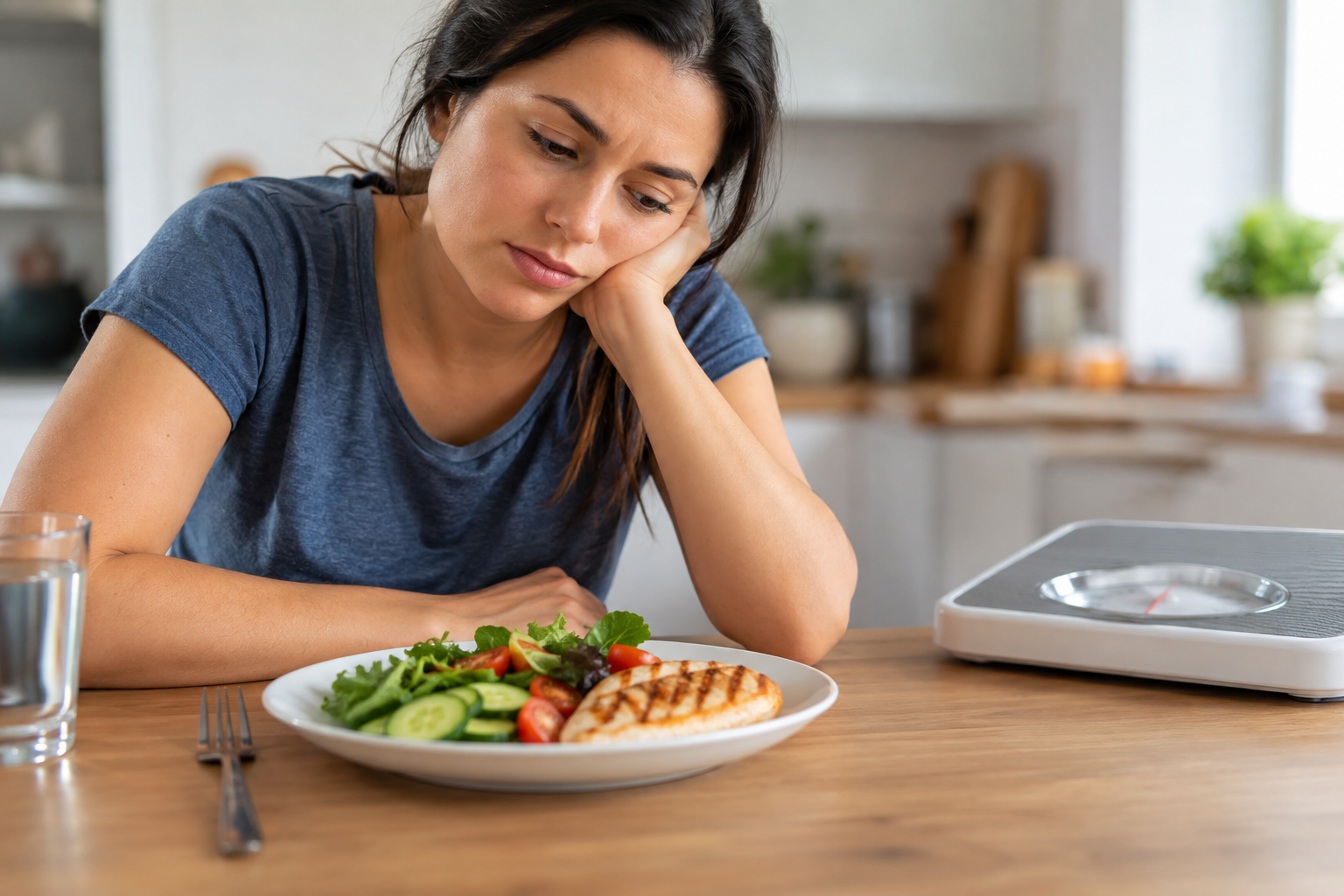 Why Eating Less Does Not Always Lead to Faster Weight Loss?